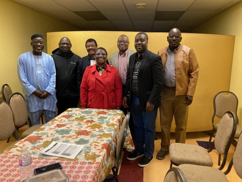 Meeting with a segment of ACB religious leaders — a Muslim Cleric and Christian Pastors