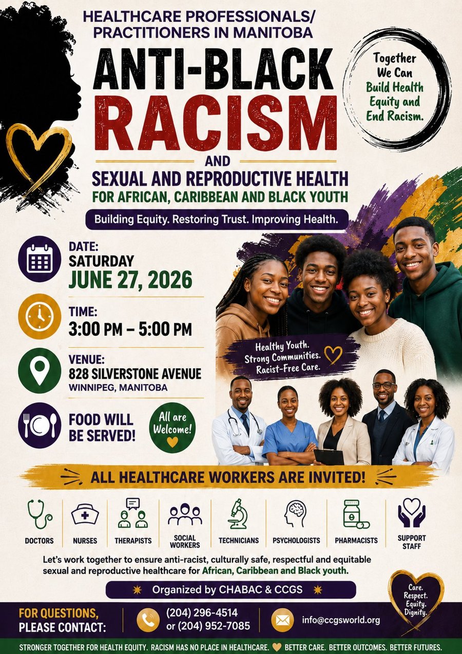 Anti-Black Racism and Sexual & Reproductive Health for ACB Youth — healthcare professionals event, June 27 2026