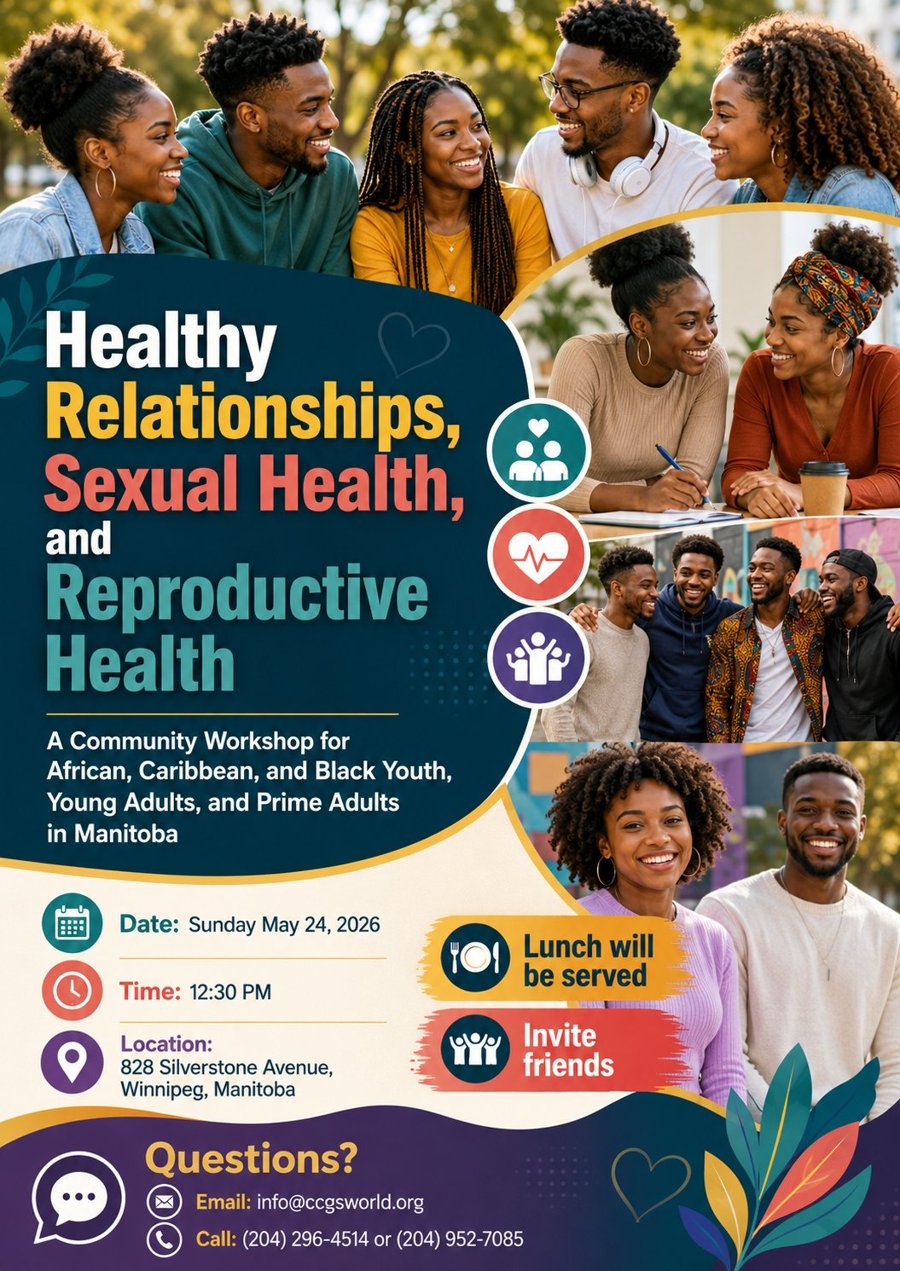 Healthy Relationships, Sexual Health and Reproductive Health community workshop, May 24 2026